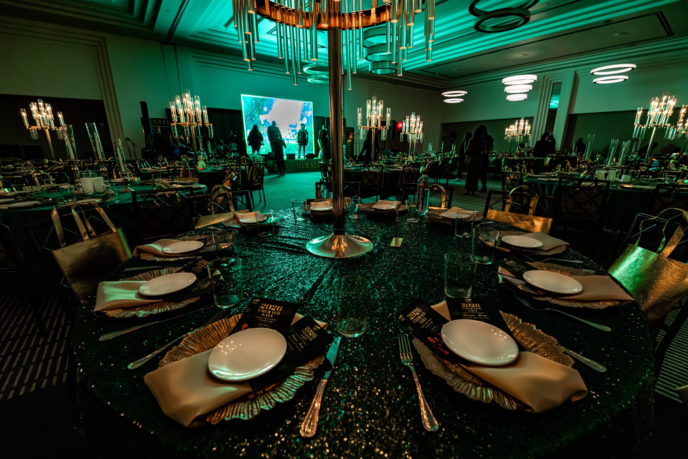 Emerald Ball event moment
